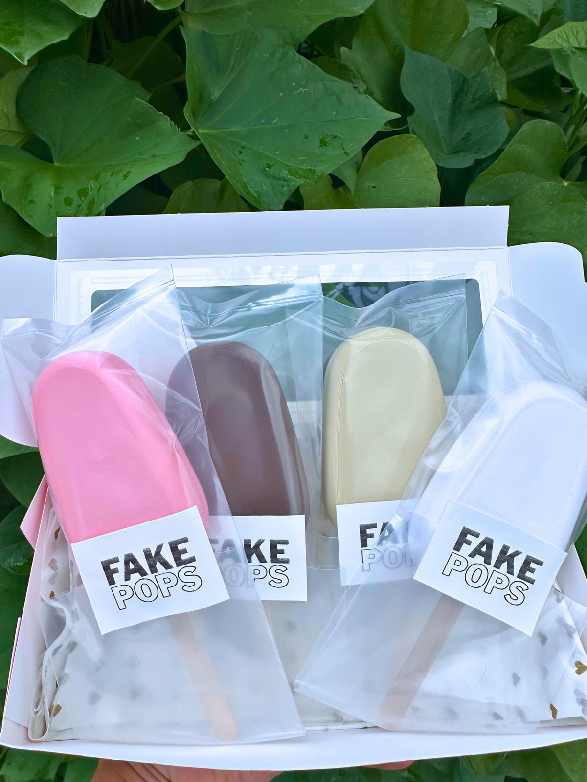 Plain Fake Pop 4 Pack