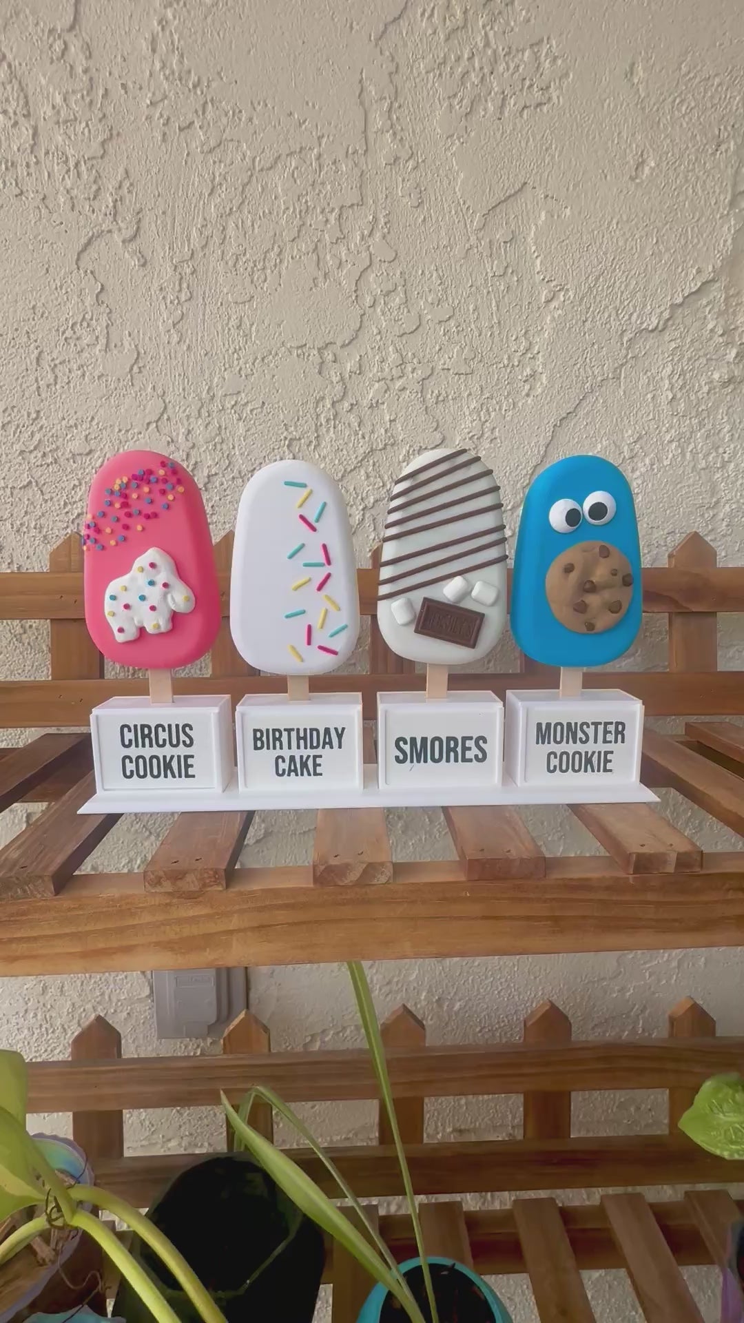 Fake Pop Display Stand